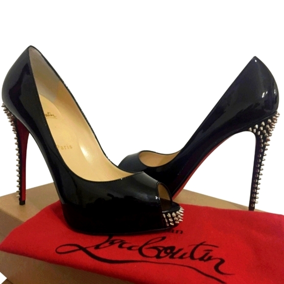 New💥Christian 💋‼️Louboutin -Very Prive 120mm Stilettos - Picture 8 of 16